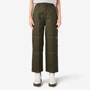 Women's Relaxed Fit Double Knee Pants