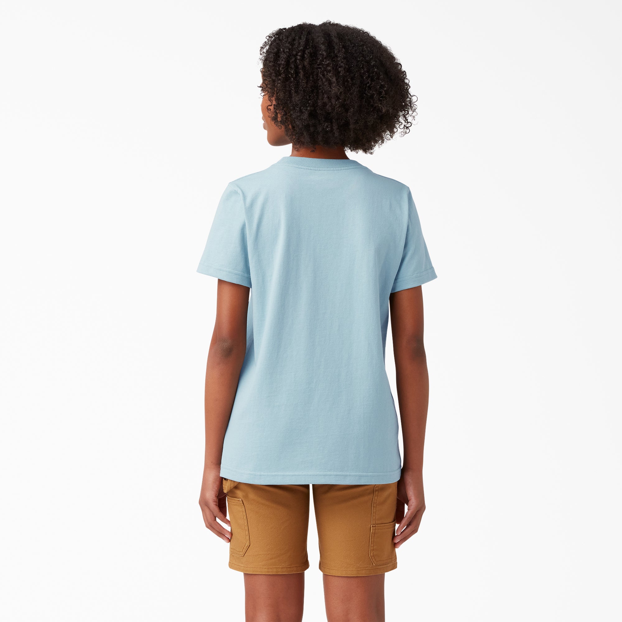 Women's Heavyweight Short Sleeve Pocket T-Shirt - Image 2