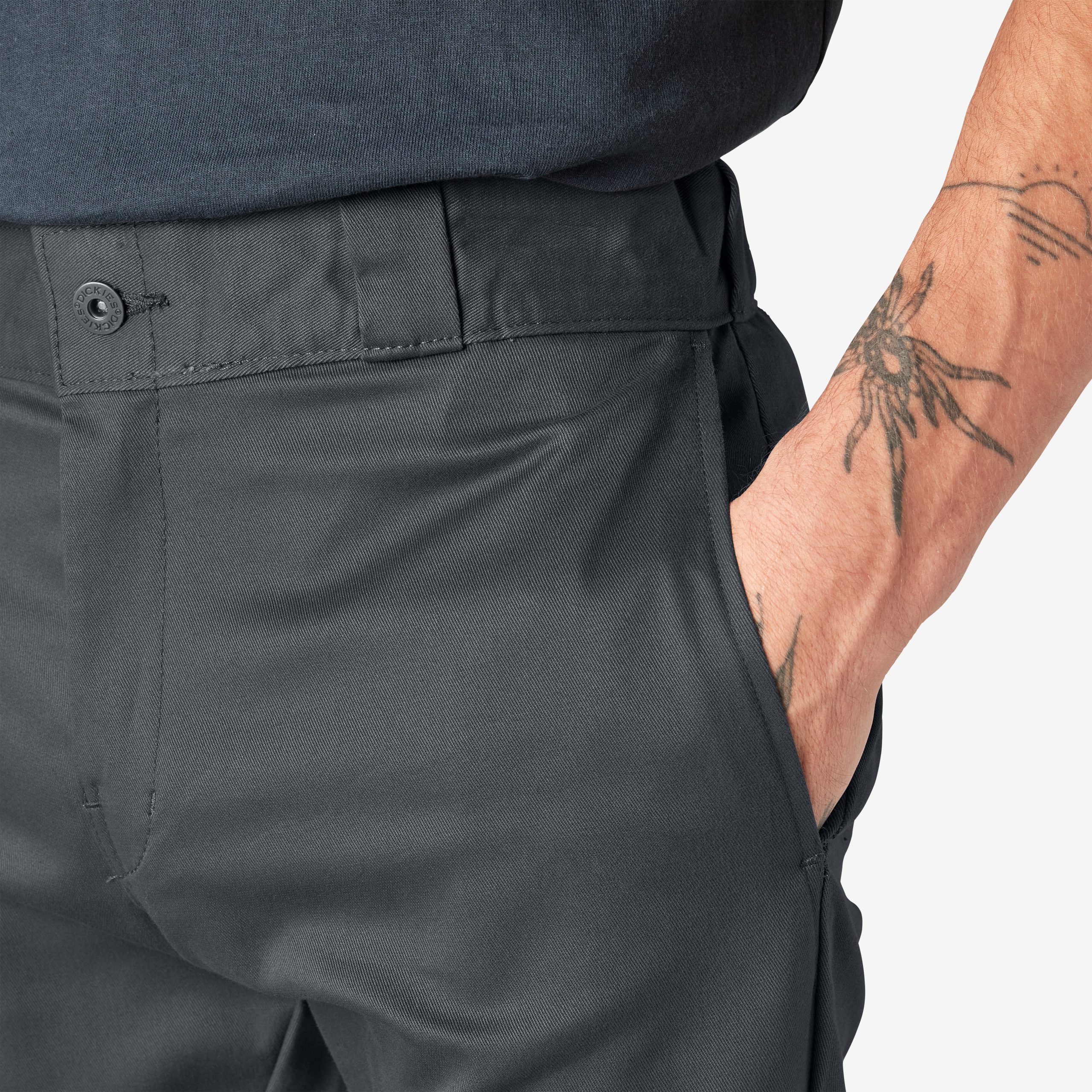 FLEX Skinny Fit Double Knee Work Pants - Image 7