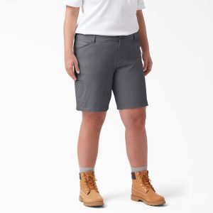 Women's Plus Cooling Relaxed Fit Shorts. 9